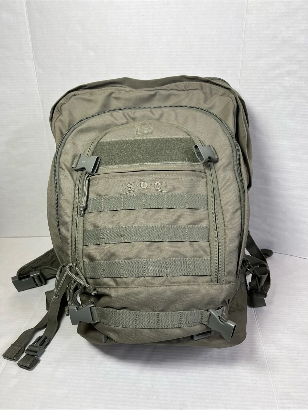 SOC Bug Out Bag GREEN Tactical Military Backpack Sandpiper